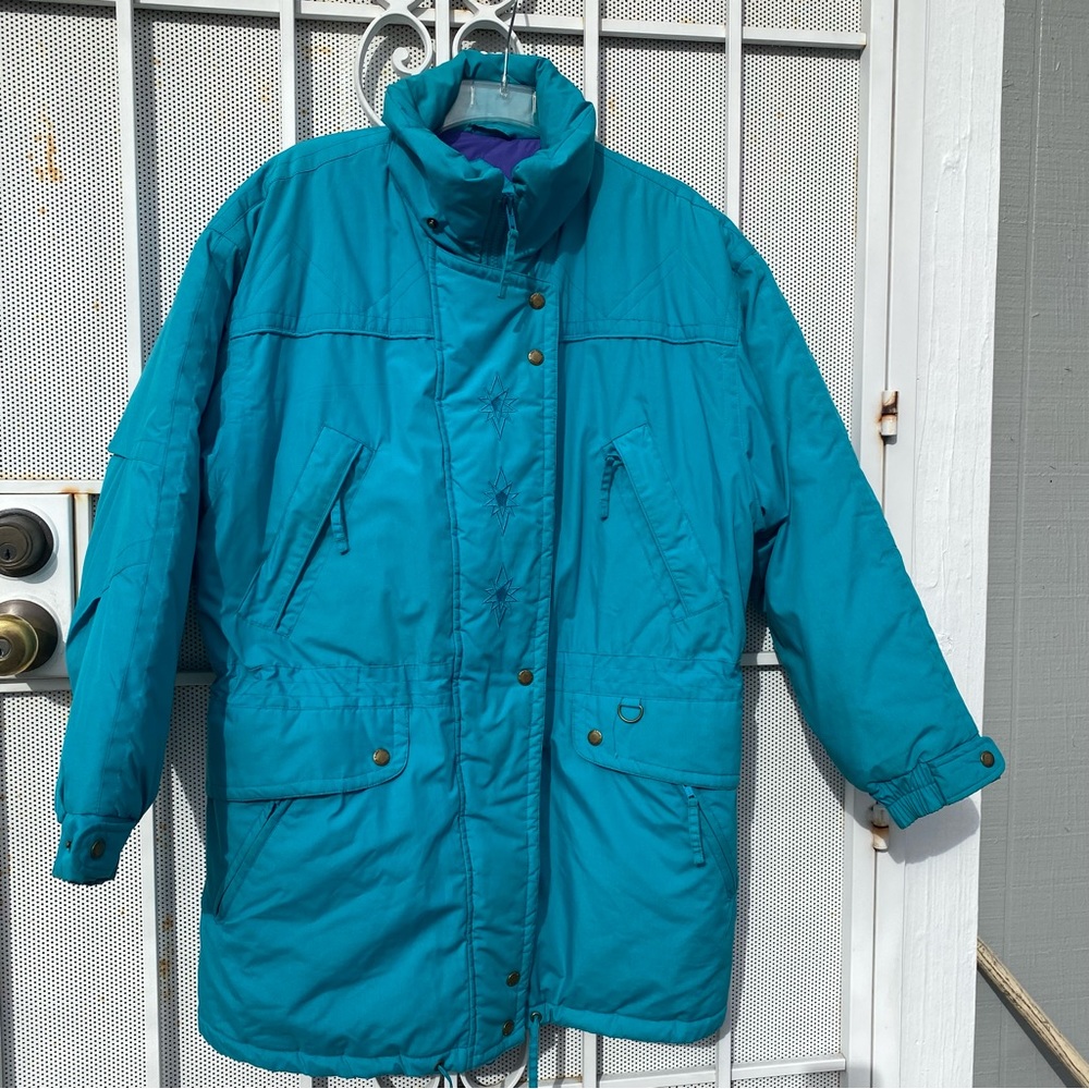 Cabin Creek women L super warm heavy winter ski coat inner lining puffer quilted